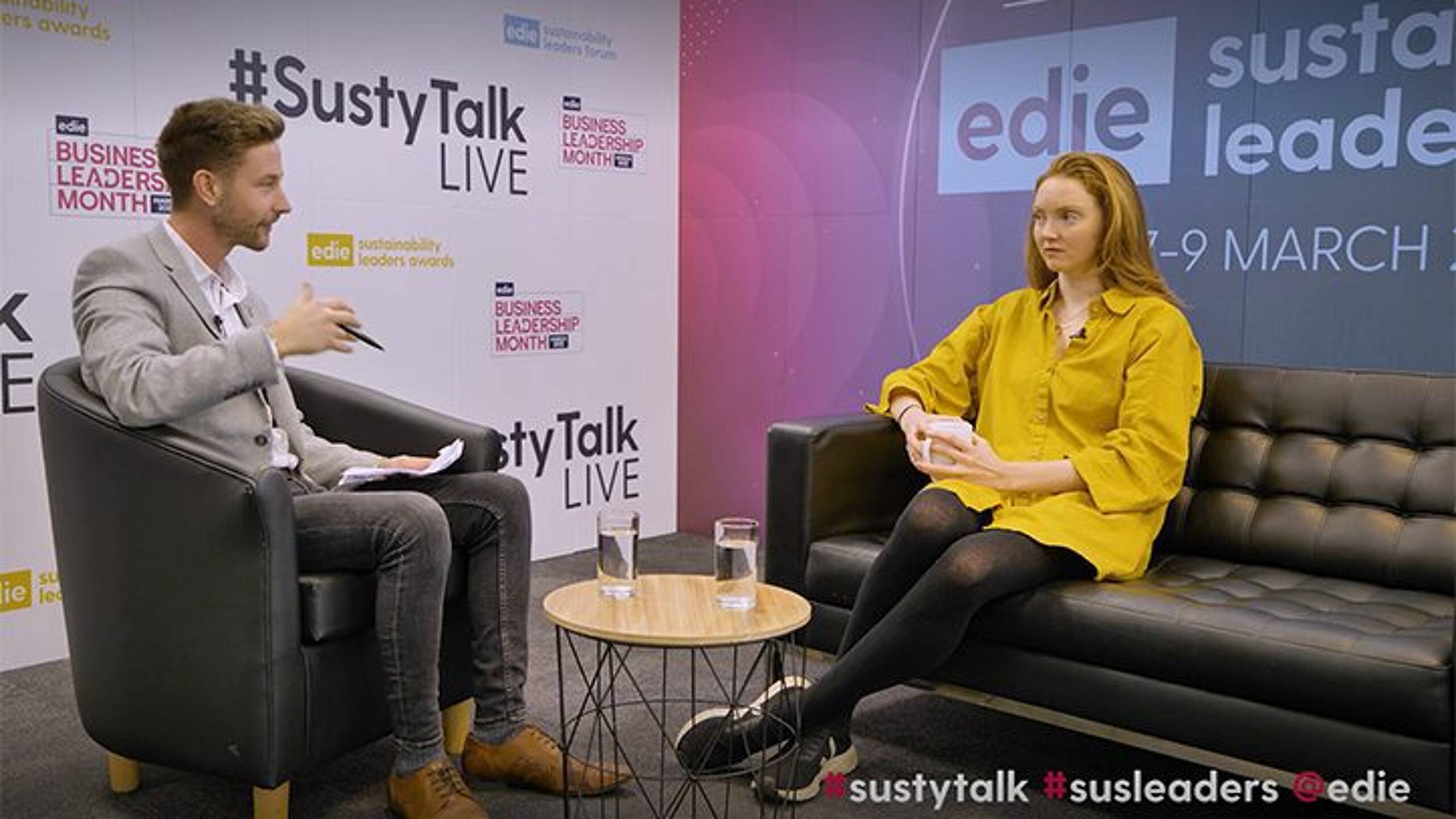 SustyTalk Live: Climate activist Lily Cole on making businesses a force for good