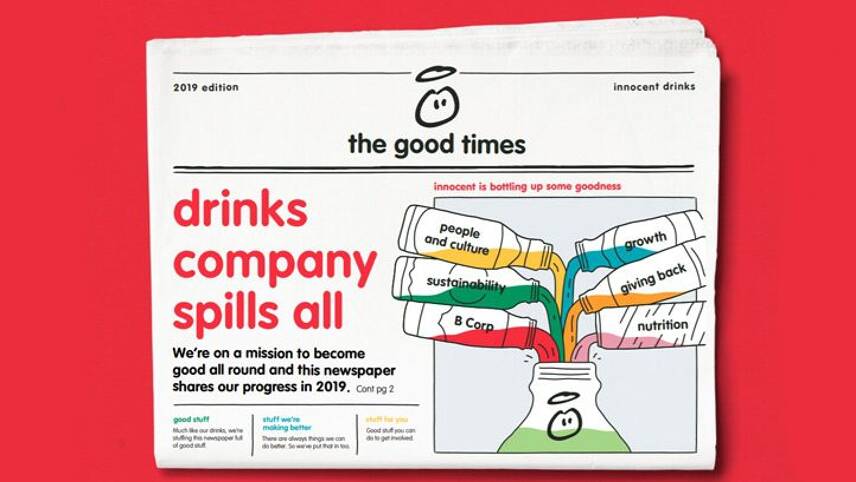 ‘Good all round’: Exploring Innocent Drinks’ first sustainability report