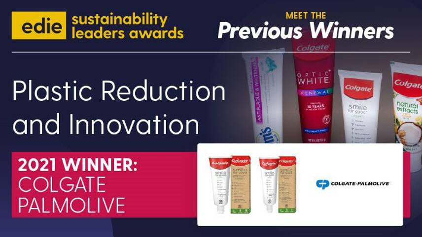 What makes a sustainability leader? Meet plastics innovation champions Colgate Palmolive