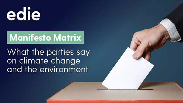 General Election 2024: Manifesto Matrix - edie