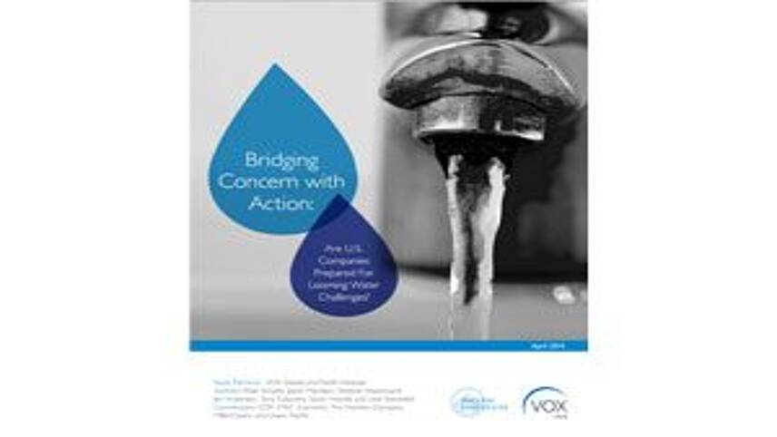 Bridging Concern and Action: Are US Companies Prepared for Looming Water Challenges?