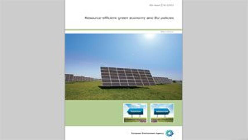 Resource-efficient green economy and EU policies