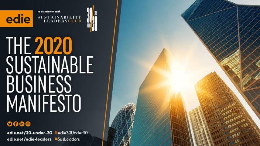 Best Practice in 2020: edie’s Sustainable Business Manifesto