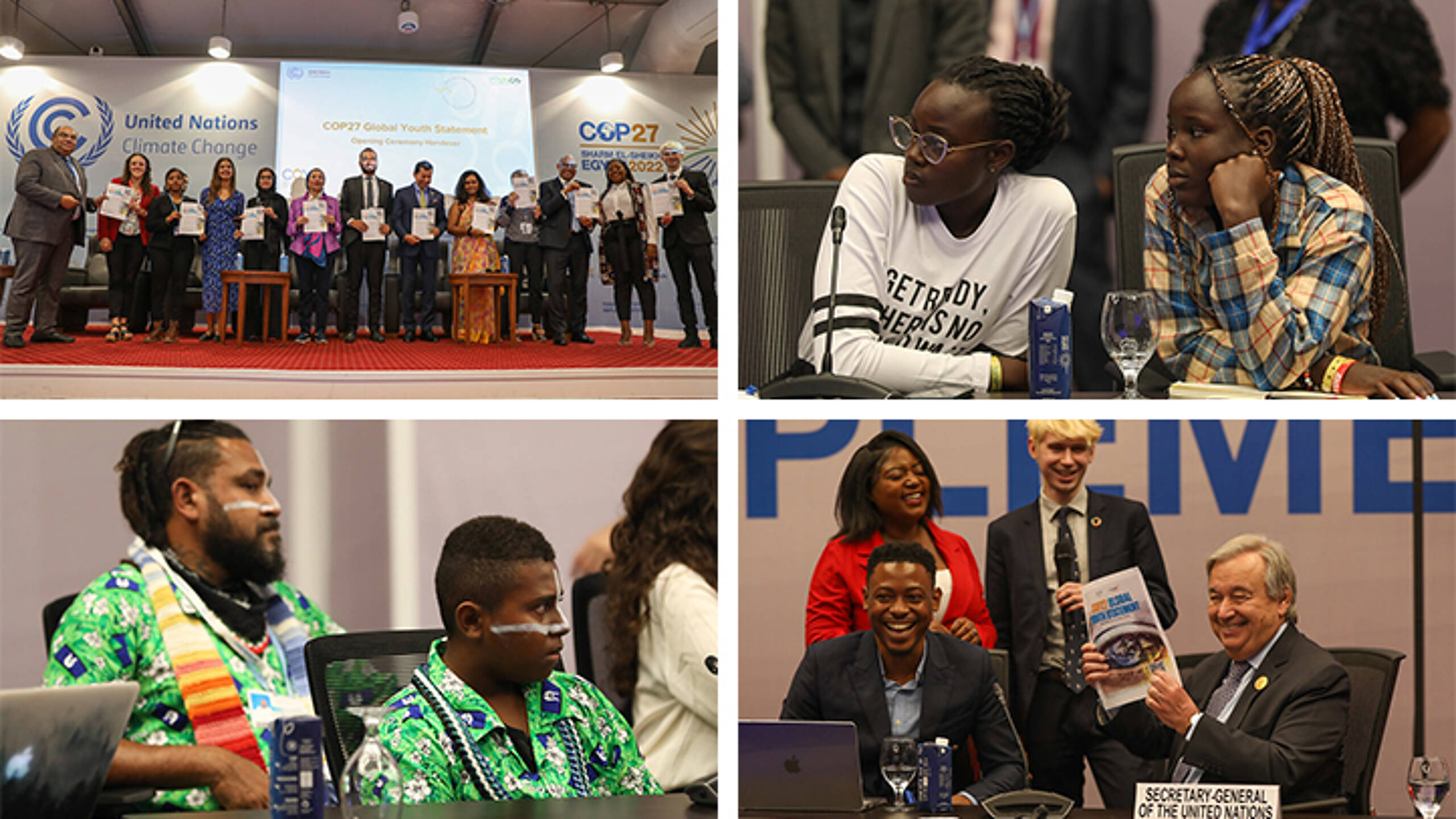 Global Youth Statements and resiliency races: Six things you need to know from science and youth day at COP27