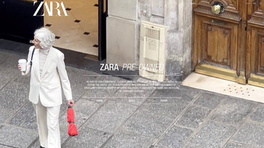 Zara to launch ‘pre-owned’ platform for garment repairs and donations