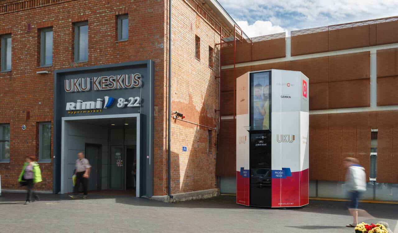 In Estonia, robotic storage tower puts an end to undelivered parcels