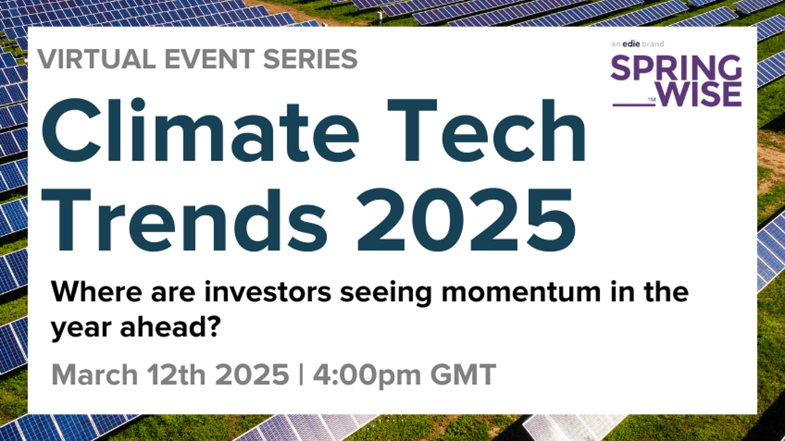 Climate Innovation: Driving Momentum in 2025 and Beyond