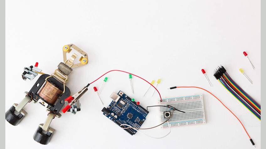 Micro-robot can climb up walls using electroadhesion