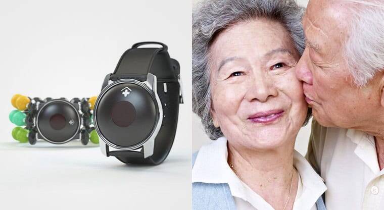 Smartwatch for seniors tracks their daily routines