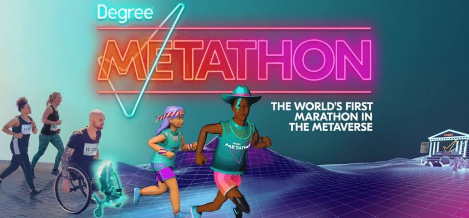 A metaverse marathon promotes online diversity and inclusion