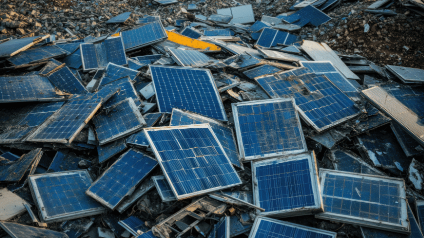 Giving decommissioned solar panels a second life