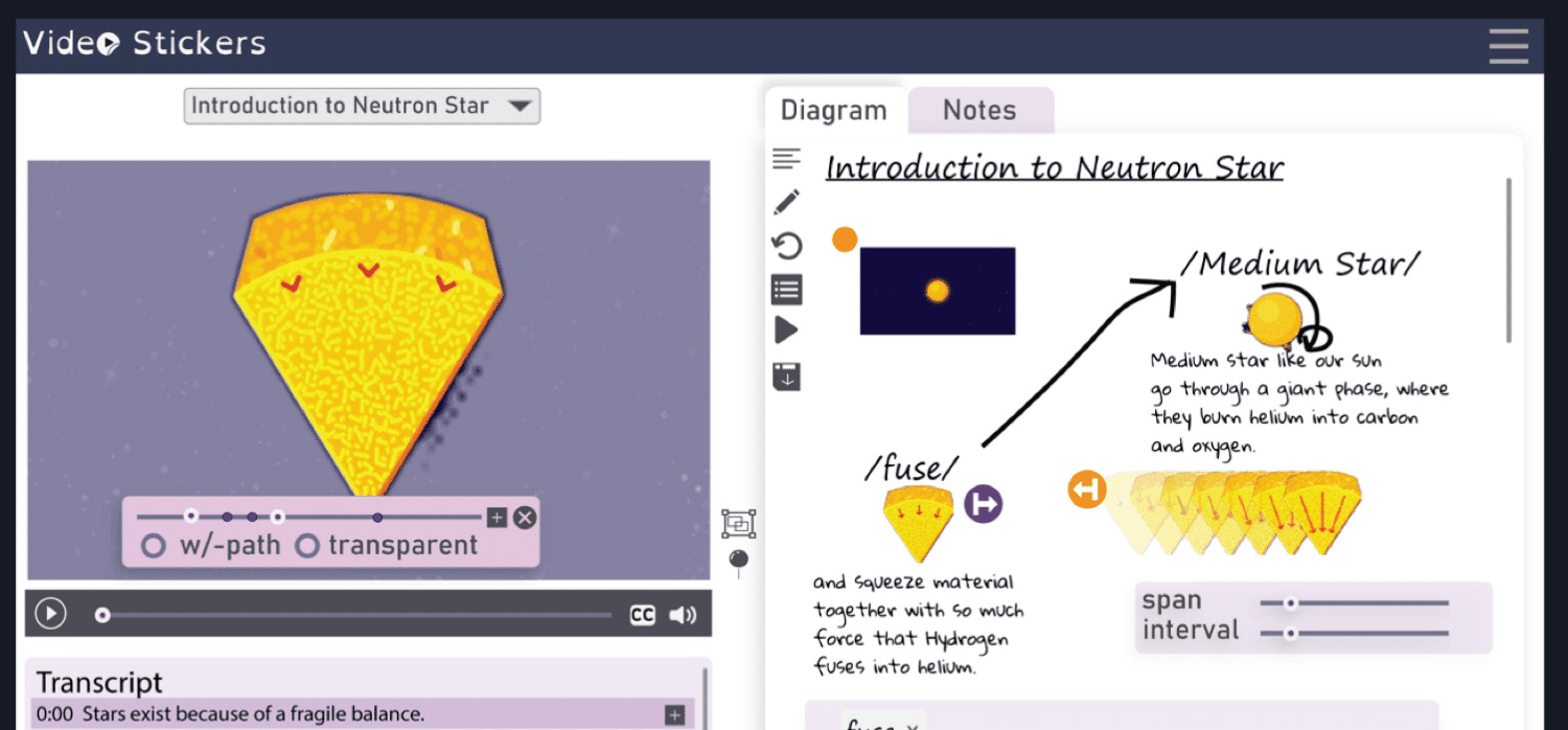 An AI tool makes it easy for students to take notes from video