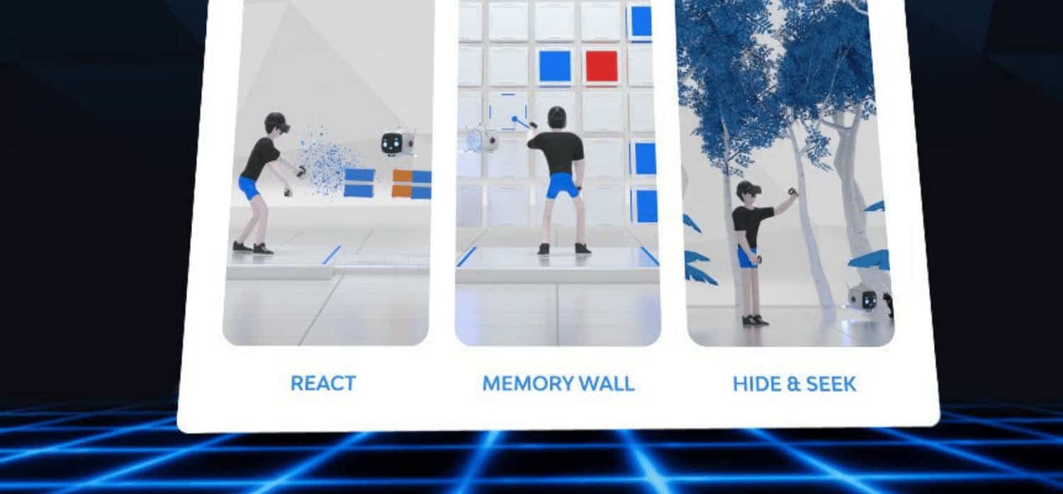 A VR brain training app to test cognitive skills