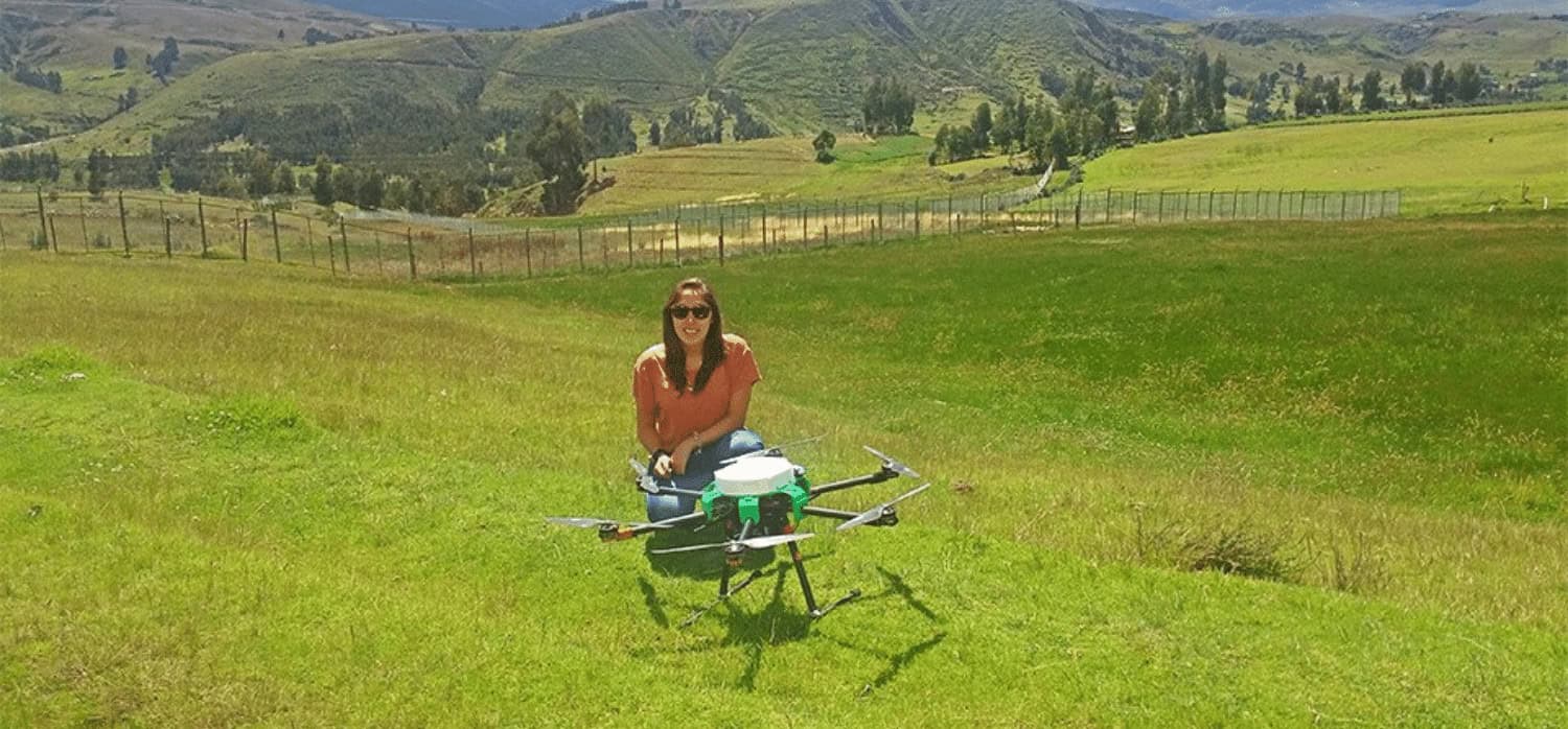 Drones track pollution to provide real-time air quality data