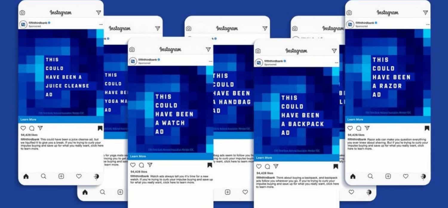 Bank posts ‘blocked’ ads to save users from temptation