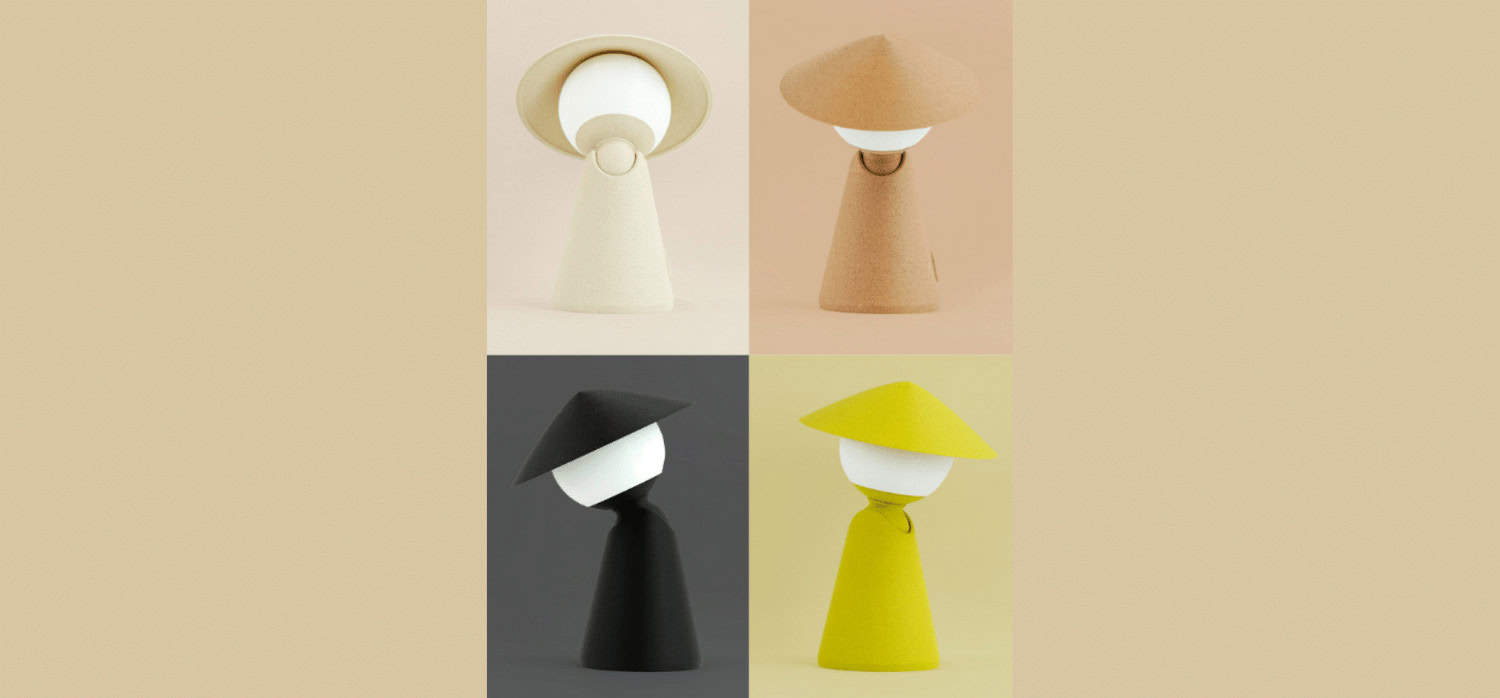 Italian design lab creates a fully-sustainable 3D-printed lamp