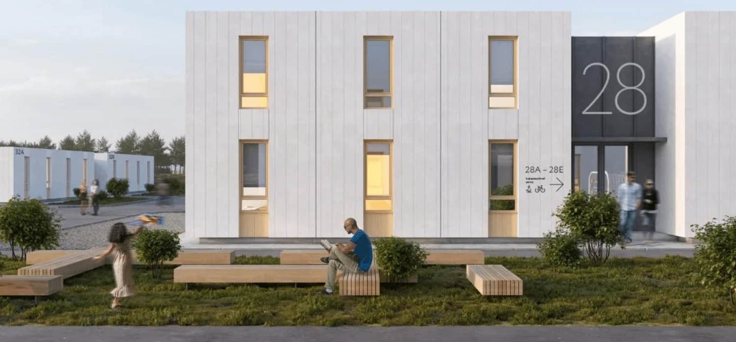 An architecture firm in Kyiv creates comfort-first, modular shelters for Ukrainian refugees