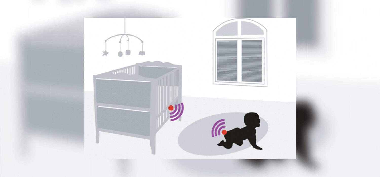 Smart nappy alerts caregivers when wet