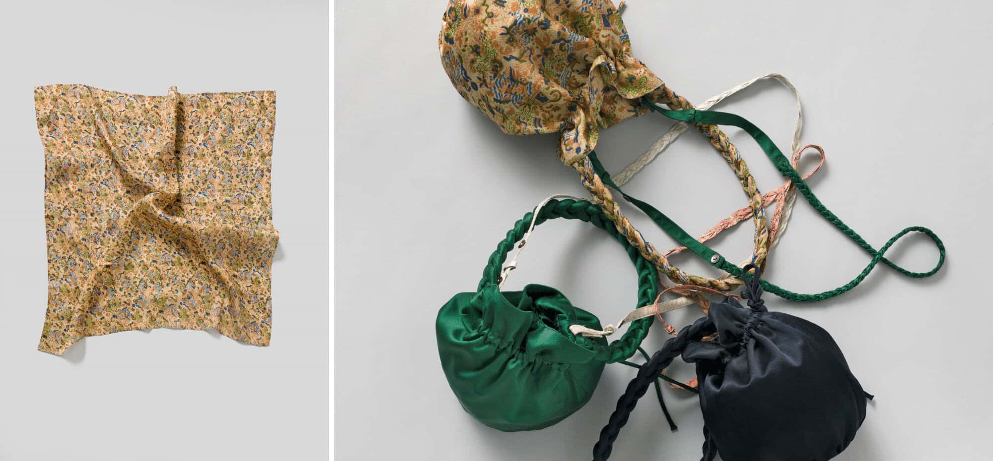 Swedish label makes accessories from deadstock Indian clothing