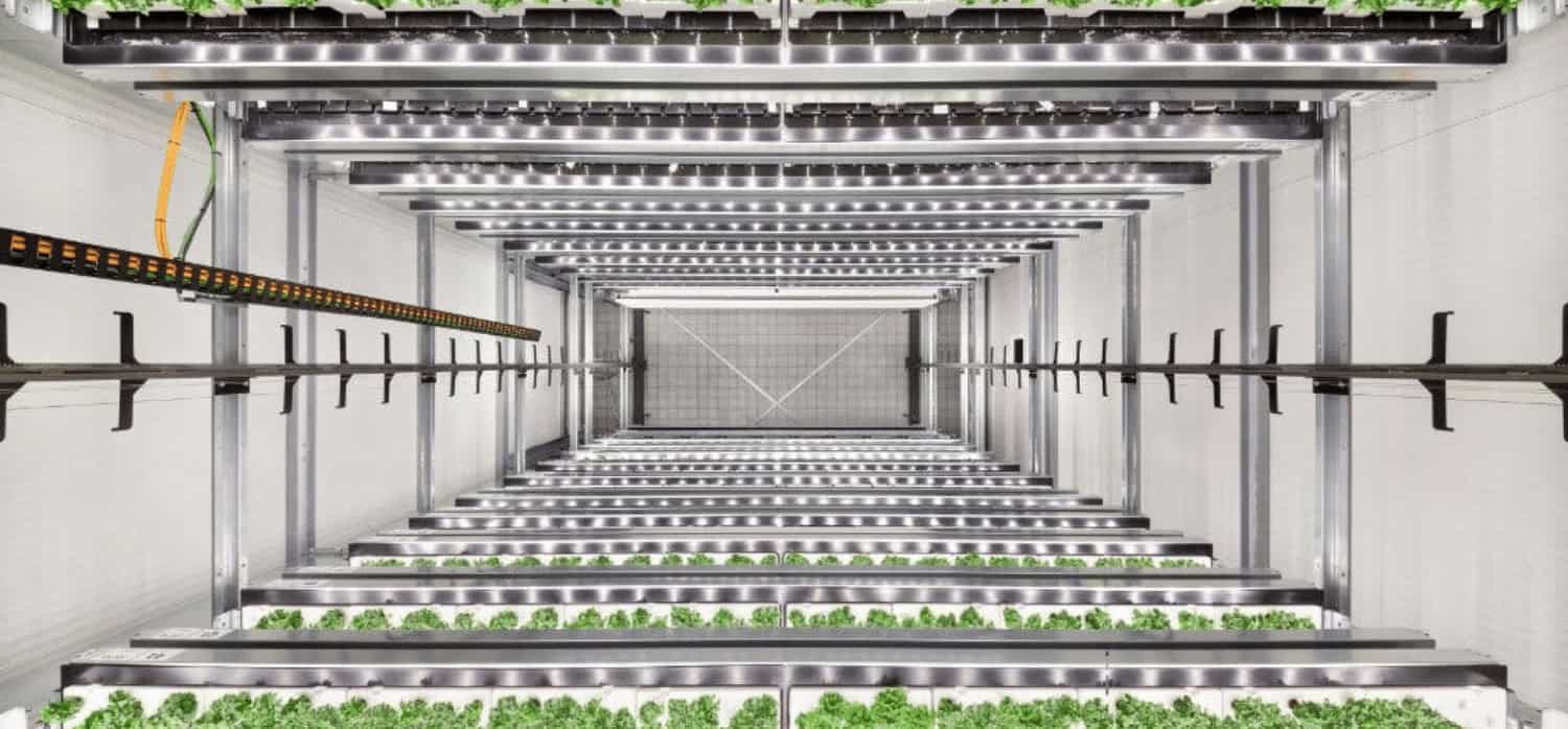 Vertical farming company develops high-capacity Growing Centres