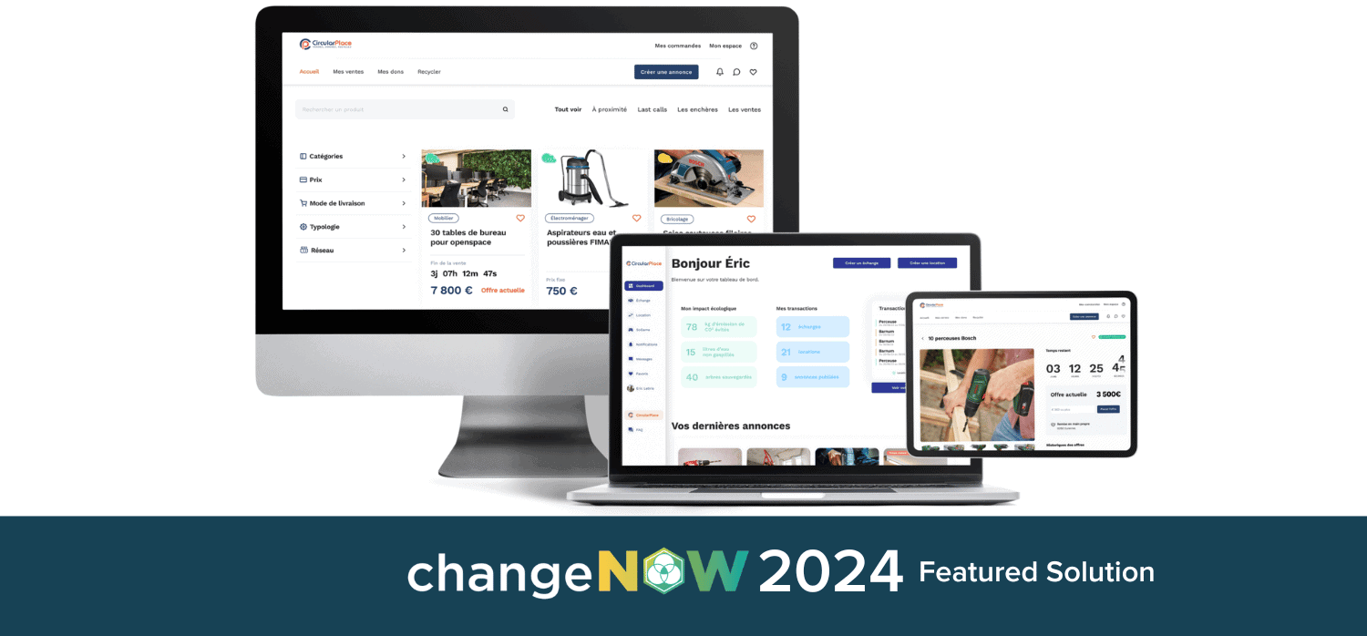 A circular platform finds new lives for used equipment