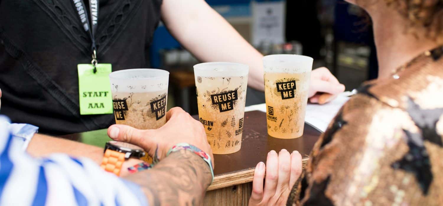 Helping large events ditch disposable cups