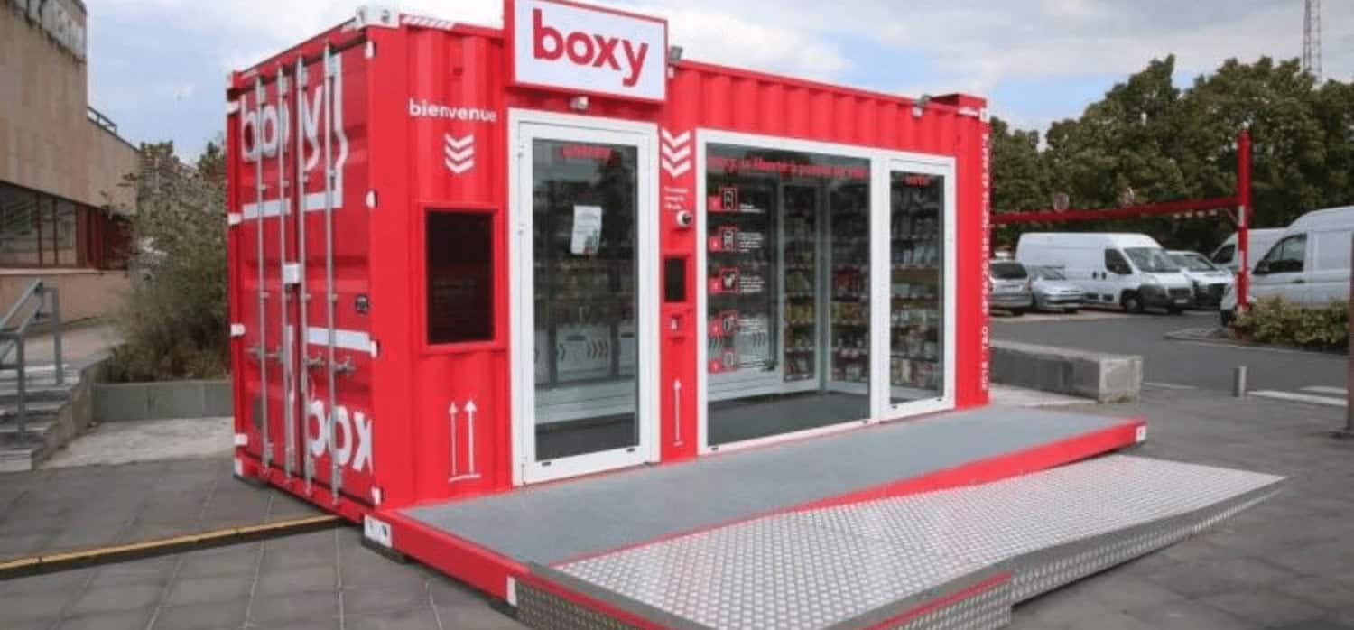 An autonomous convenience store in a box