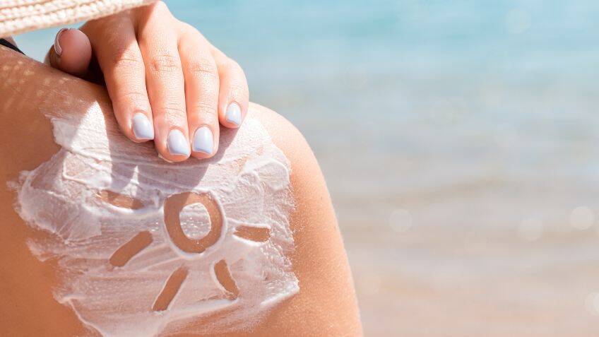 A sunscreen that helps the wearer cool off