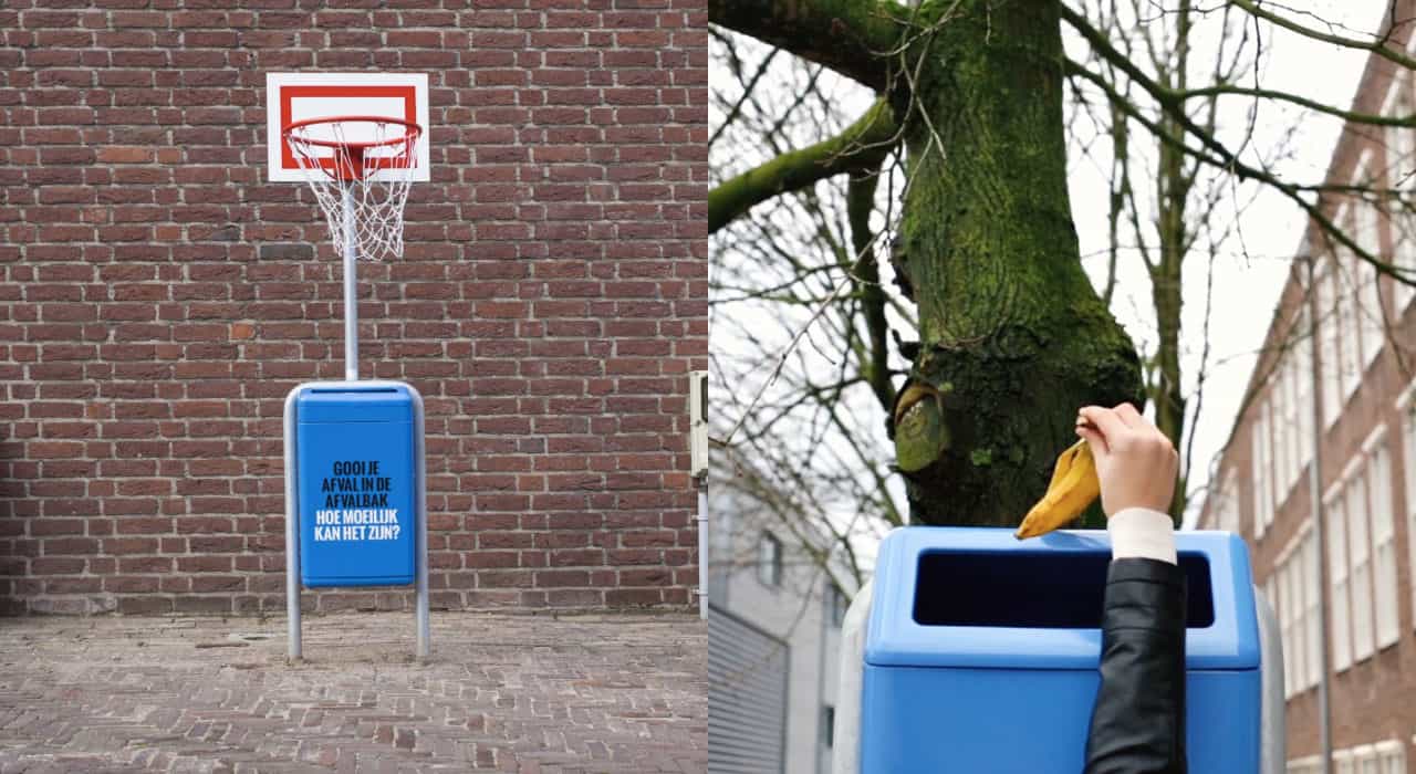 Gamified trash disposal cleans up Dutch campus