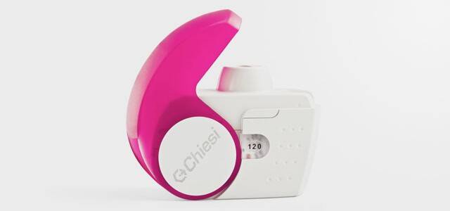 Asthma inhaler provides dose only when airflow is at optimum rate ...