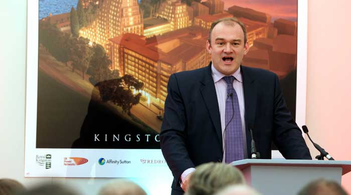 Davey switches on community heat system fed by River Thames