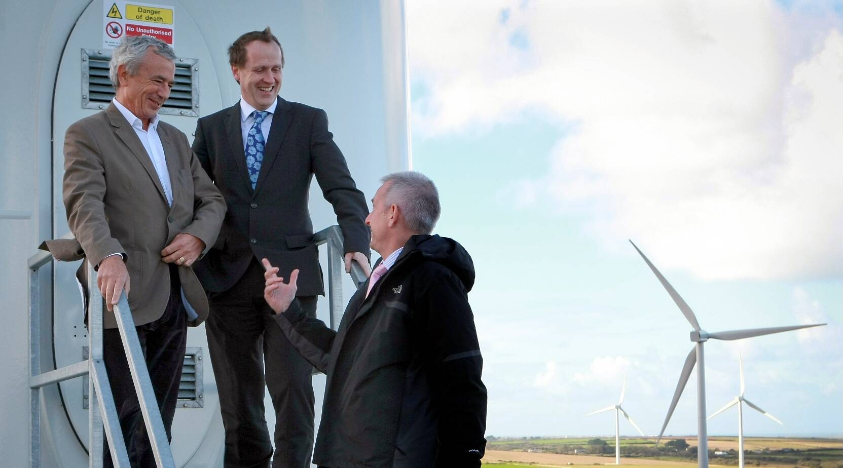 Repowered Carland Cross windfarm officially opened