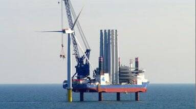 West of Duddon Sands offshore windfarm generates first power