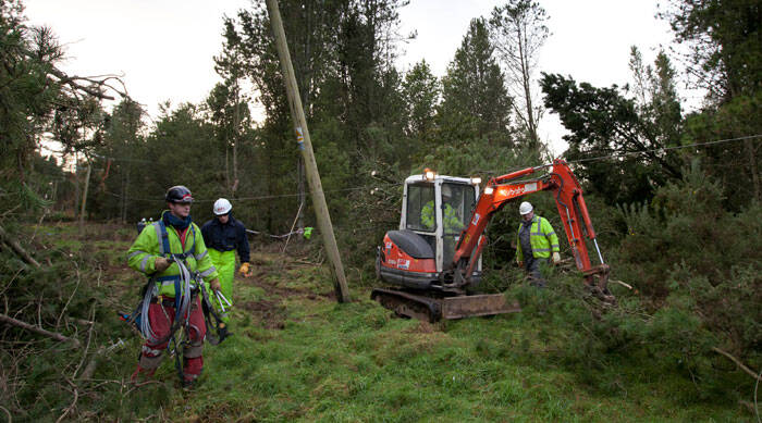 Updated: SSE battles to restore power to 45,000 Scottish households