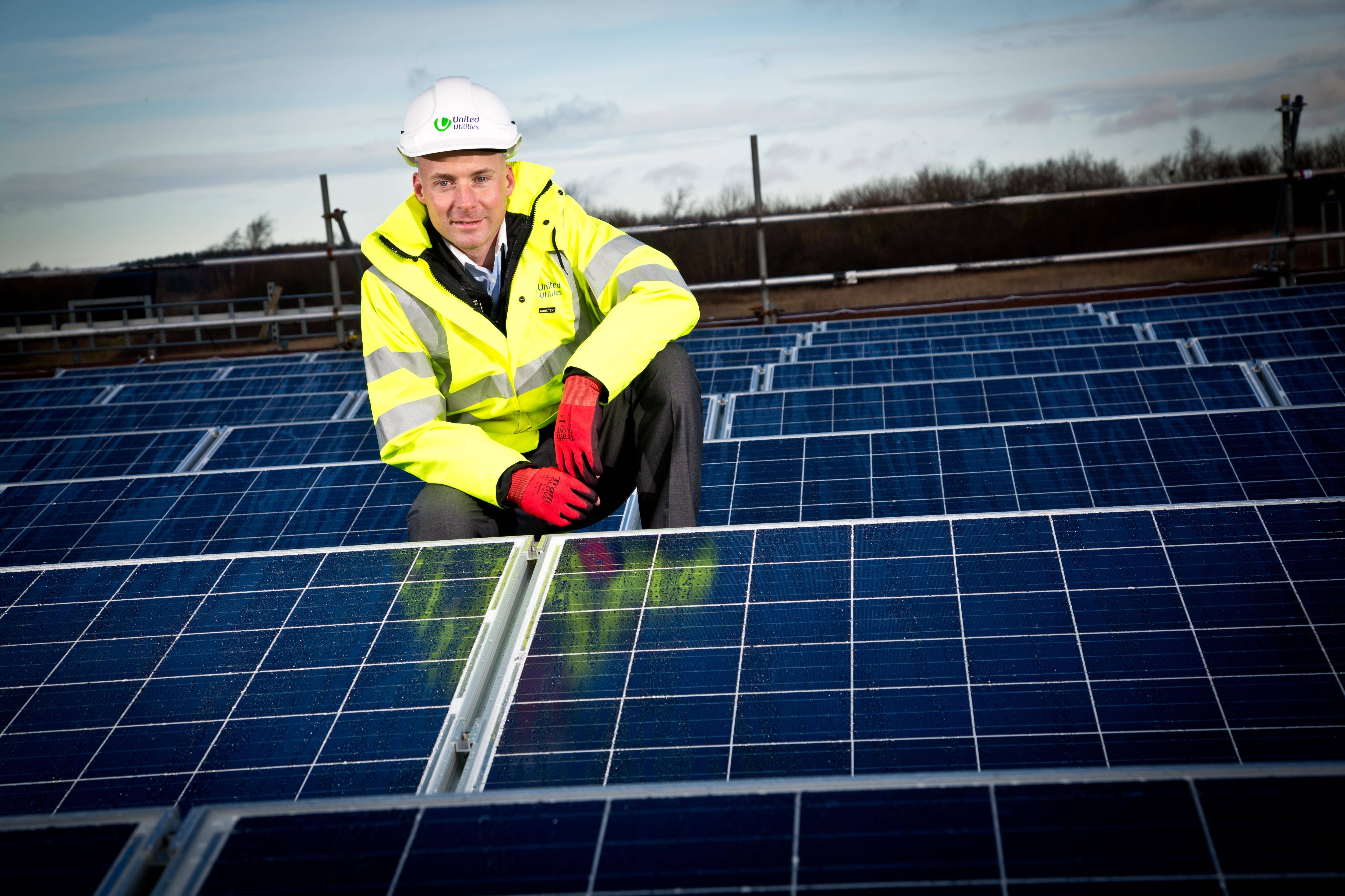 UU starts £100m solar investment programme