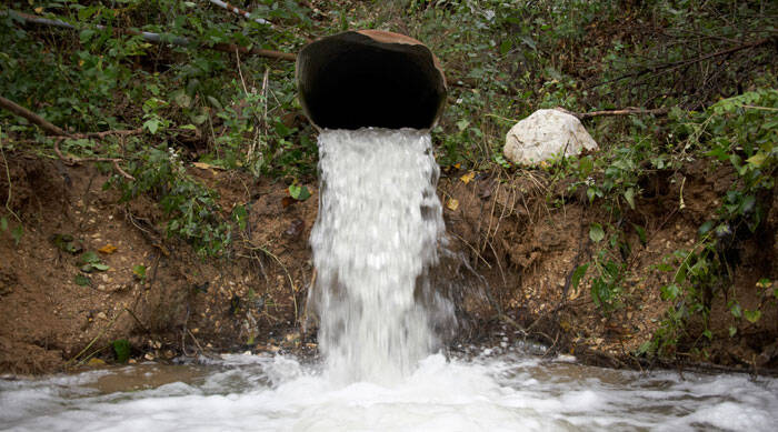 Water company pollution falls