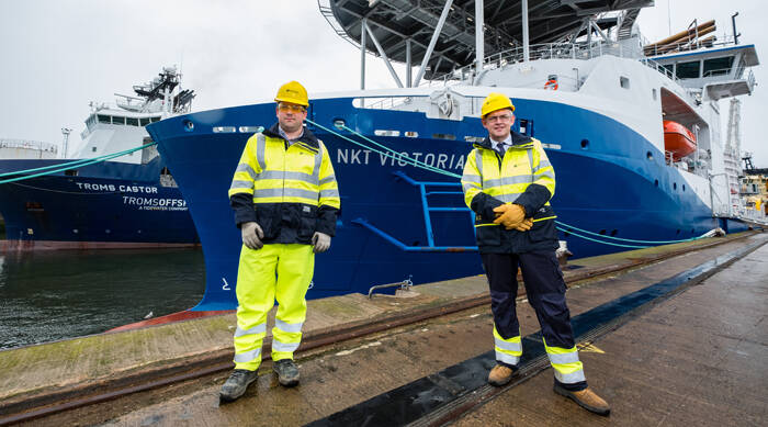 New ship sets sail to lay subsea power line in Scotland
