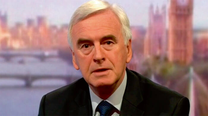 Shadow chancellor refuses to cost plans to renationalise utilities