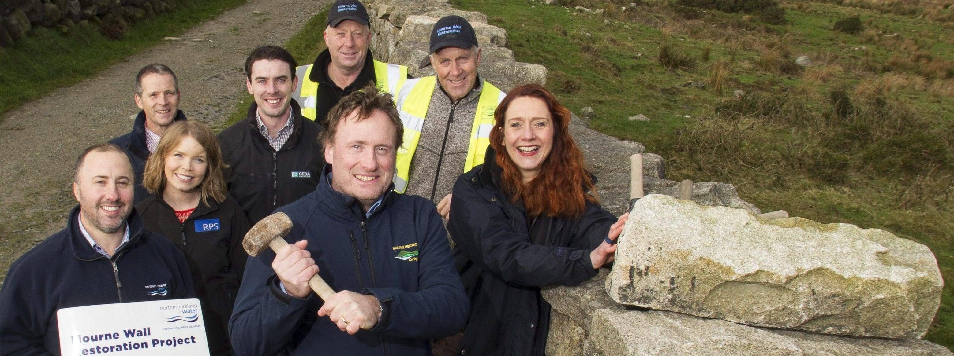 NI Water restores 100-year-old Mourne Wall ahead of plan