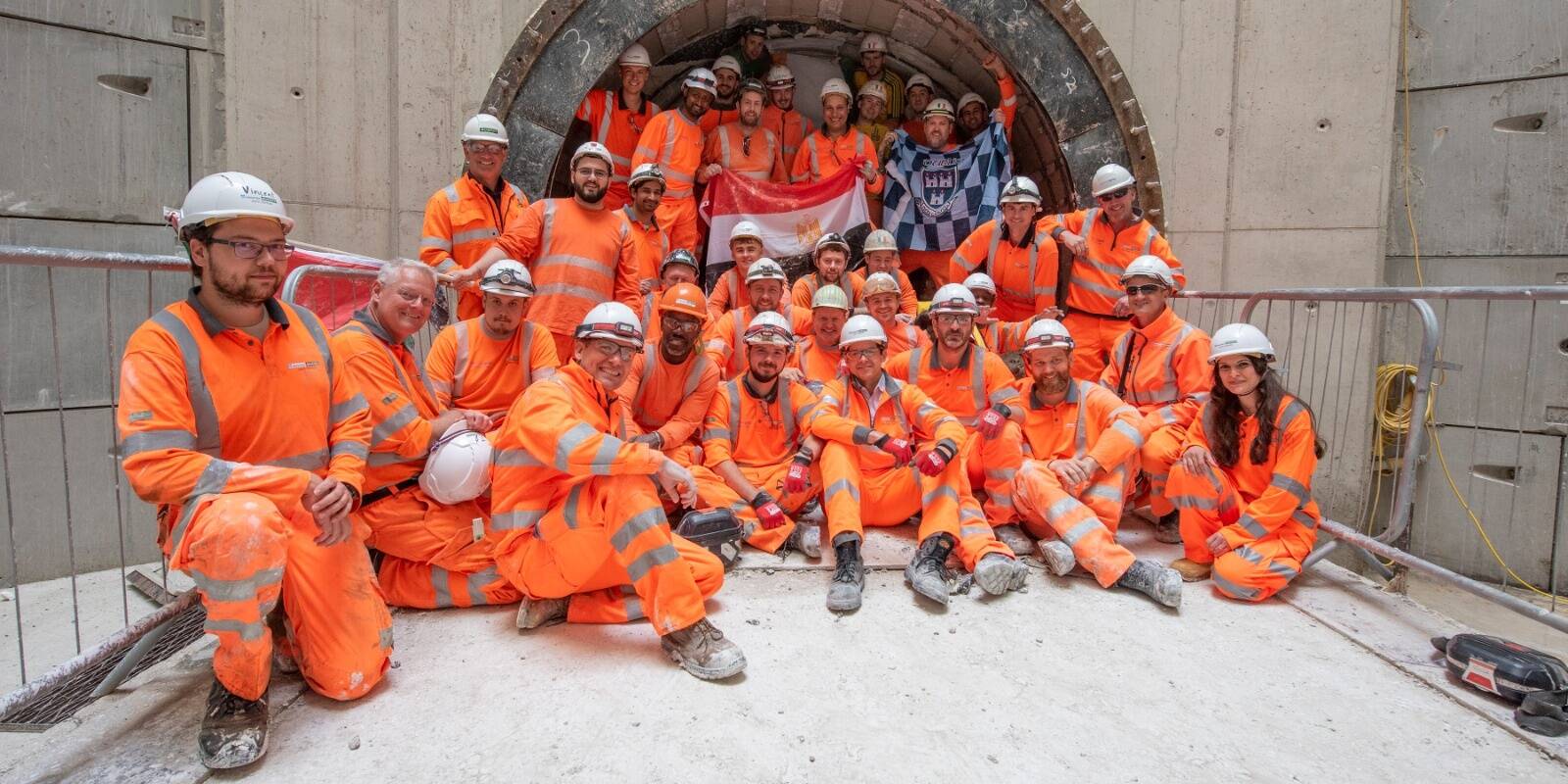 Boring landmark: National Grid celebrates first London Power Tunnel breakthrough