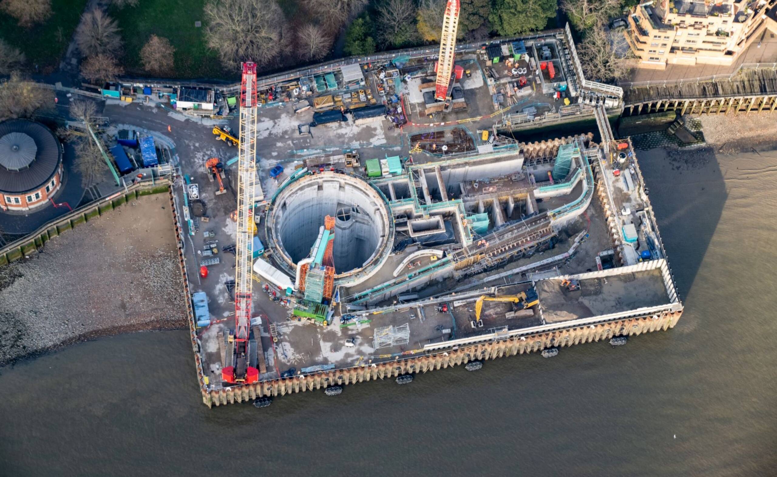 In pictures: super sewer to transform the banks of the Thames