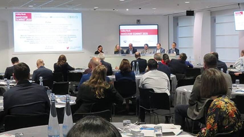Utility Week Investor Summit: Money well spent?