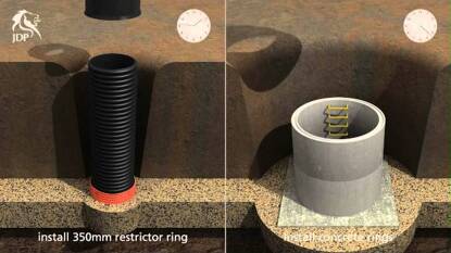 JDP Axedo Plastic Inspection Chamber vs Concrete Manhole Ring – Installation Comparison