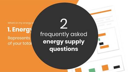 Two frequently asked energy supply questions