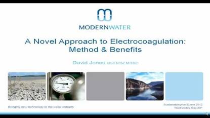 A novel approach to Electrocoagulation – method and benefits